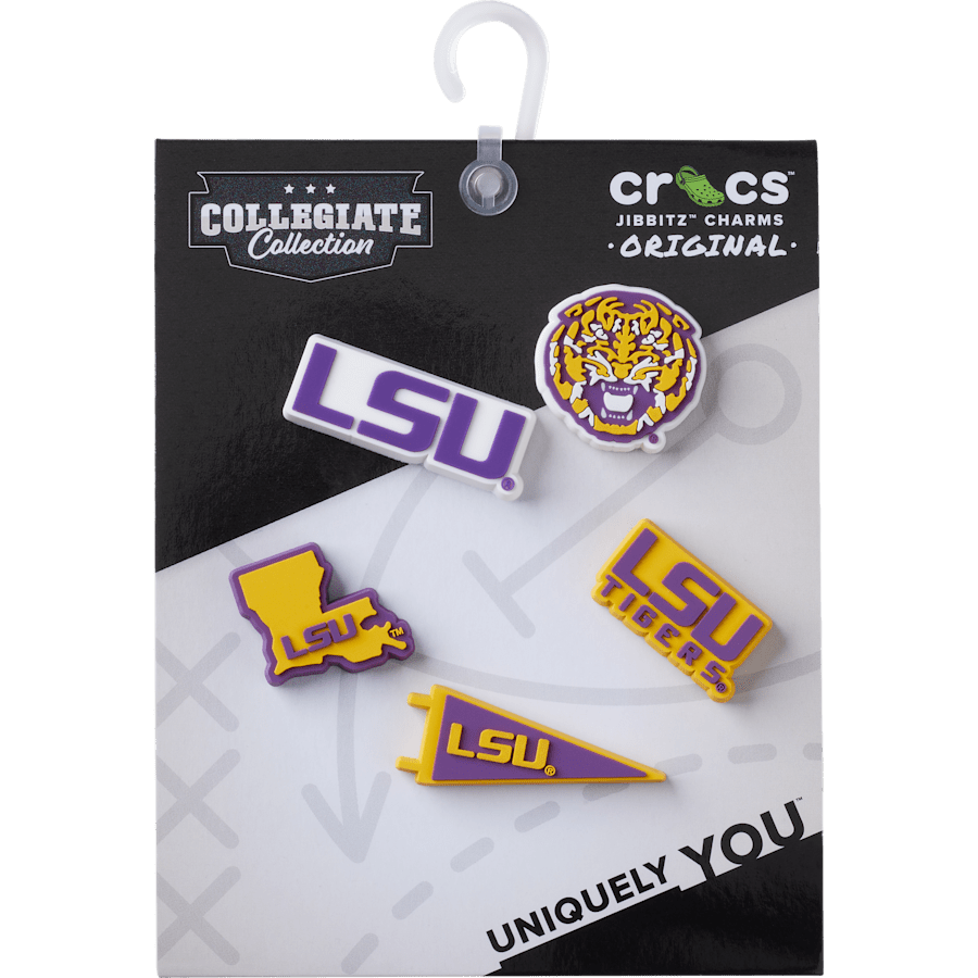 LSU 5 Pack Jibbitz™ charms Women|Men|Jibbitz™ Charms Sale