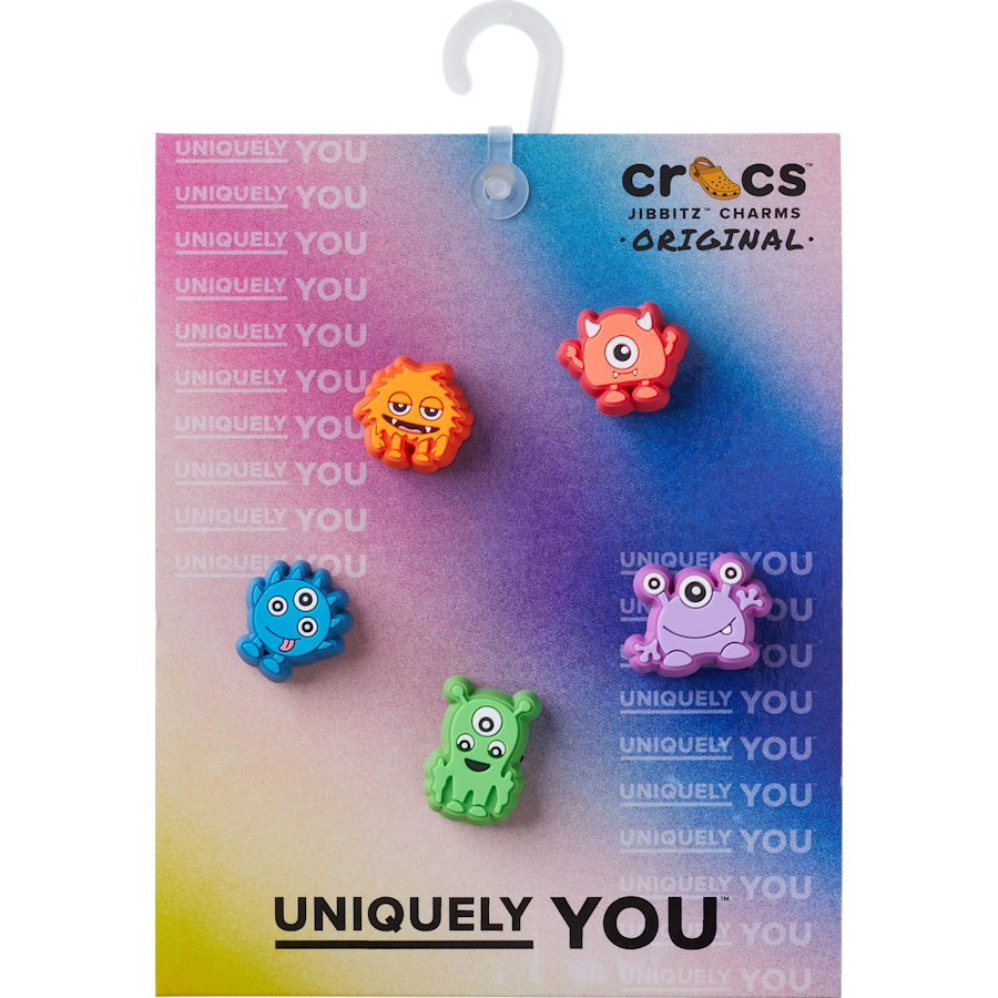 Tiny Monster 5 Pack Jibbitz™ charms Women|Men|Kids|Jibbitz™ Charms On Sale