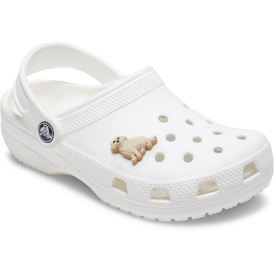 b'Golden Retriever Puppy Jibbitz Shoe Charm' Women|Men|Jibbitz™ Charms For Sale