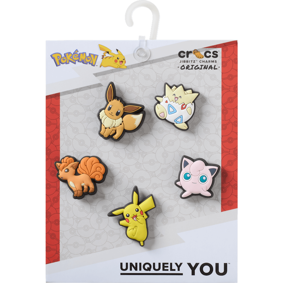 Pokemon Character 5 Pck Jibbitz™ charms Women|Men|Jibbitz™ Charms Outlet