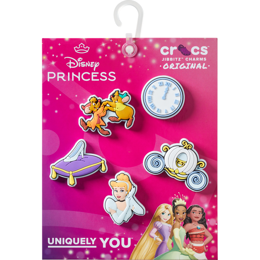 Cinderella 5 Pack Jibbitz™ charms Women|Men|Kids|Jibbitz™ Charms Outlet