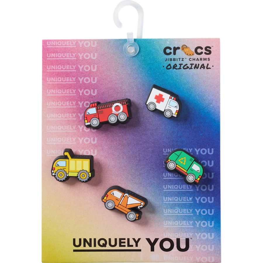 Tiny Work Trucks 5 Pack Jibbitz™ charms Women|Men|Jibbitz™ Charms Discount
