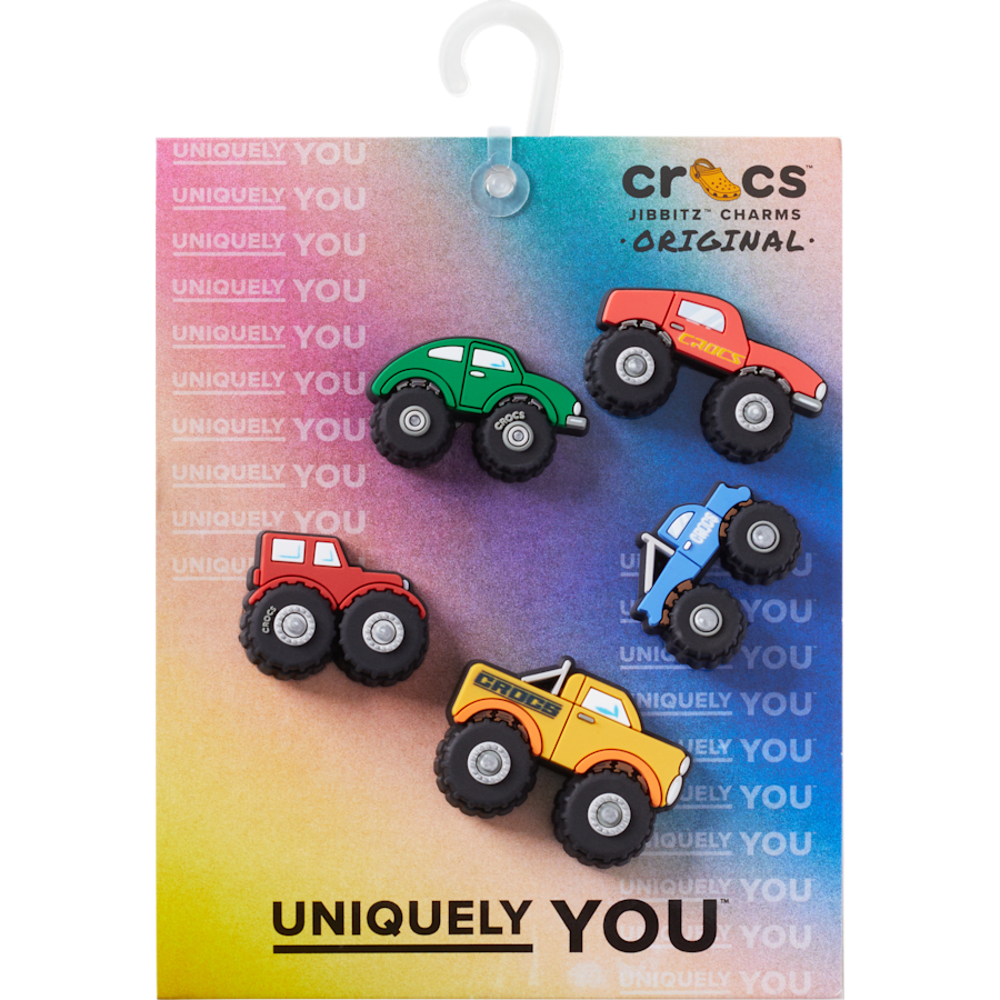 Monster Truck 5 Pack Jibbitz™ charms Women|Men|Jibbitz™ Charms Discount