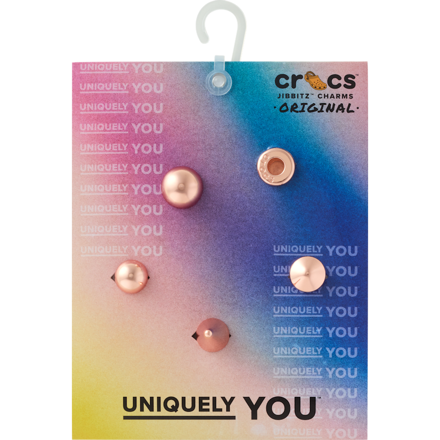 Pink Indie 5 Pack Jibbitz™ charms Women|Men|Jibbitz™ Charms Outlet