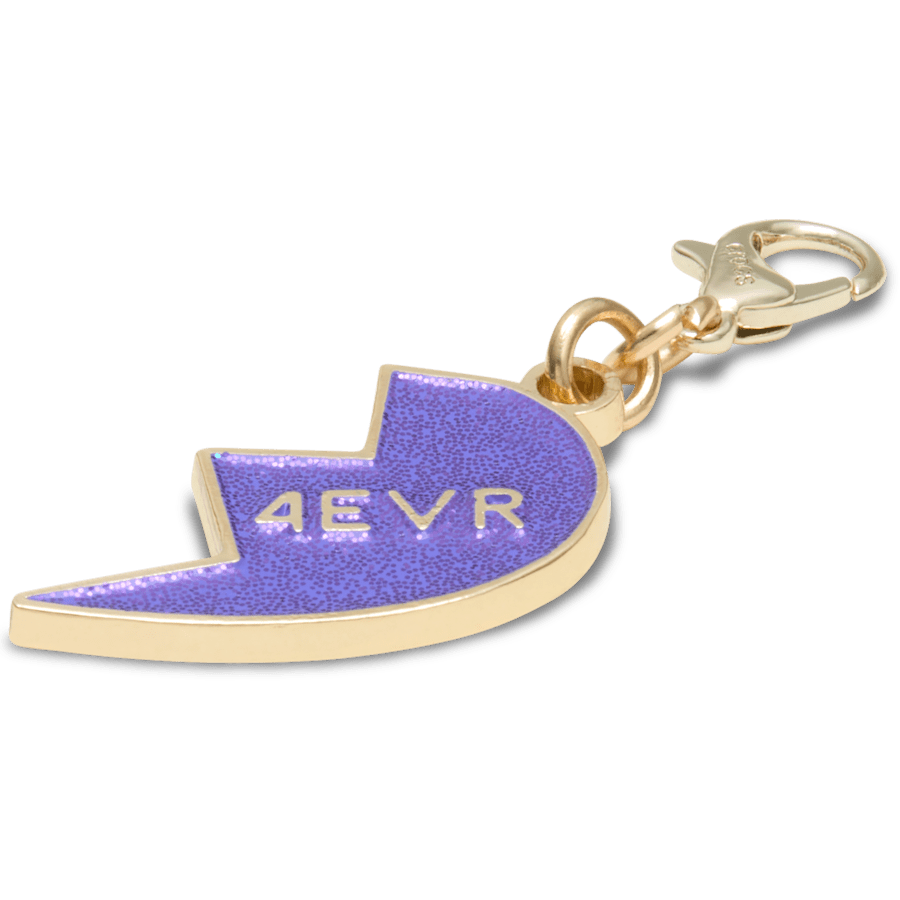 Purple Glitter BFF Charm Right Jibbitz Shoe Charm Women|Men|Kids|Jibbitz™ Charms On Sale