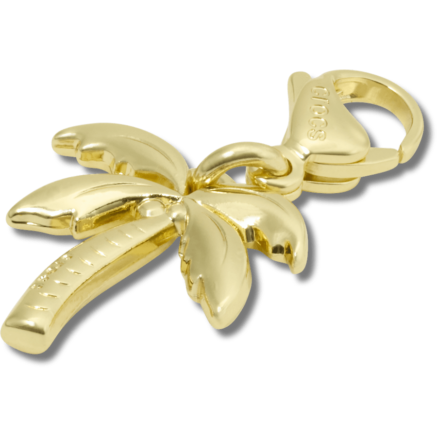 Gold Palm Tree Charm Jibbitz charm Women|Men|Kids For Sale