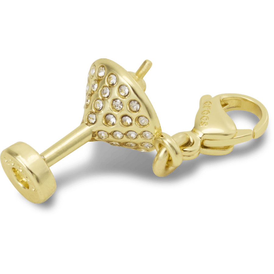 Gold Martini Charm Jibbitz charm Women|Men|Kids On Sale