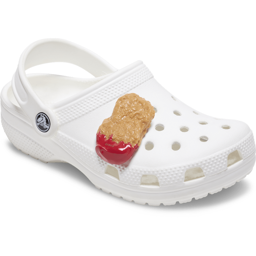 Chicken Nugget Dipped Ketchup Jibbitz™ charms Women|Men On Sale