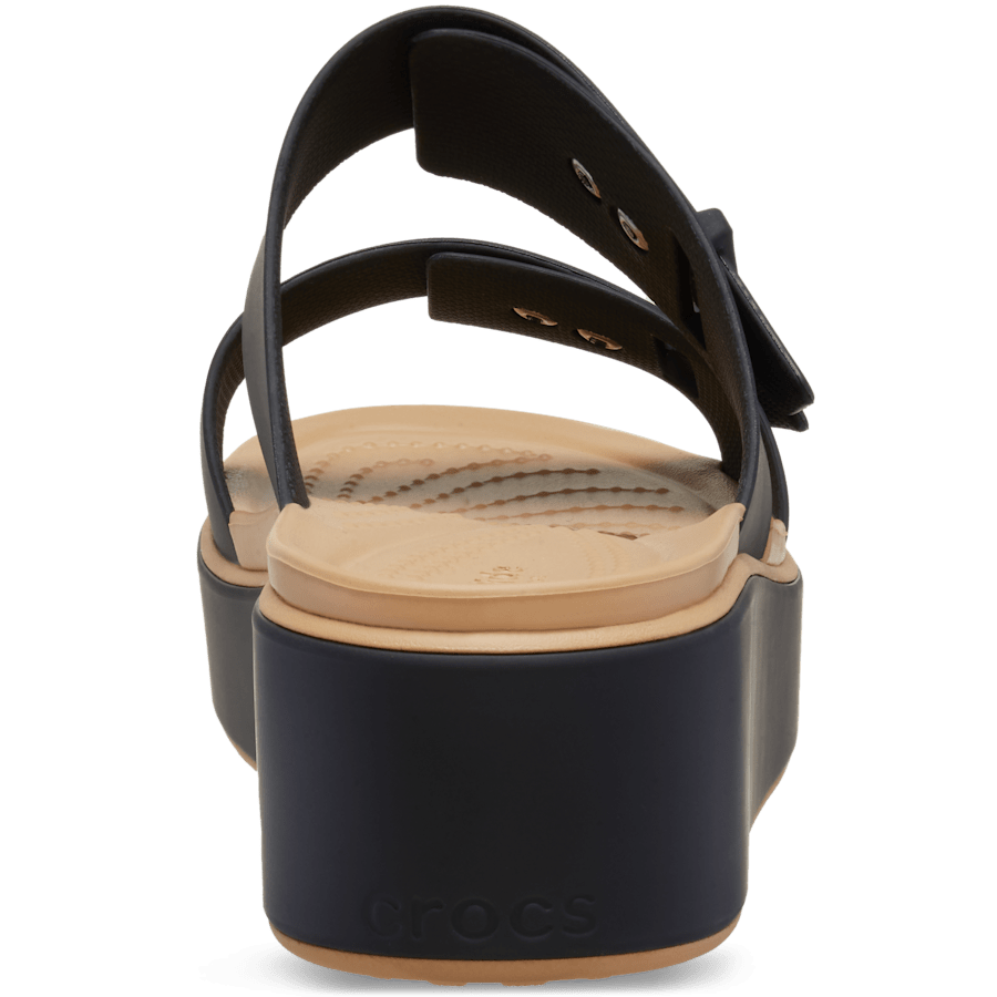 Brooklyn Buckle Matte Wrap Low Wedge Women Discount