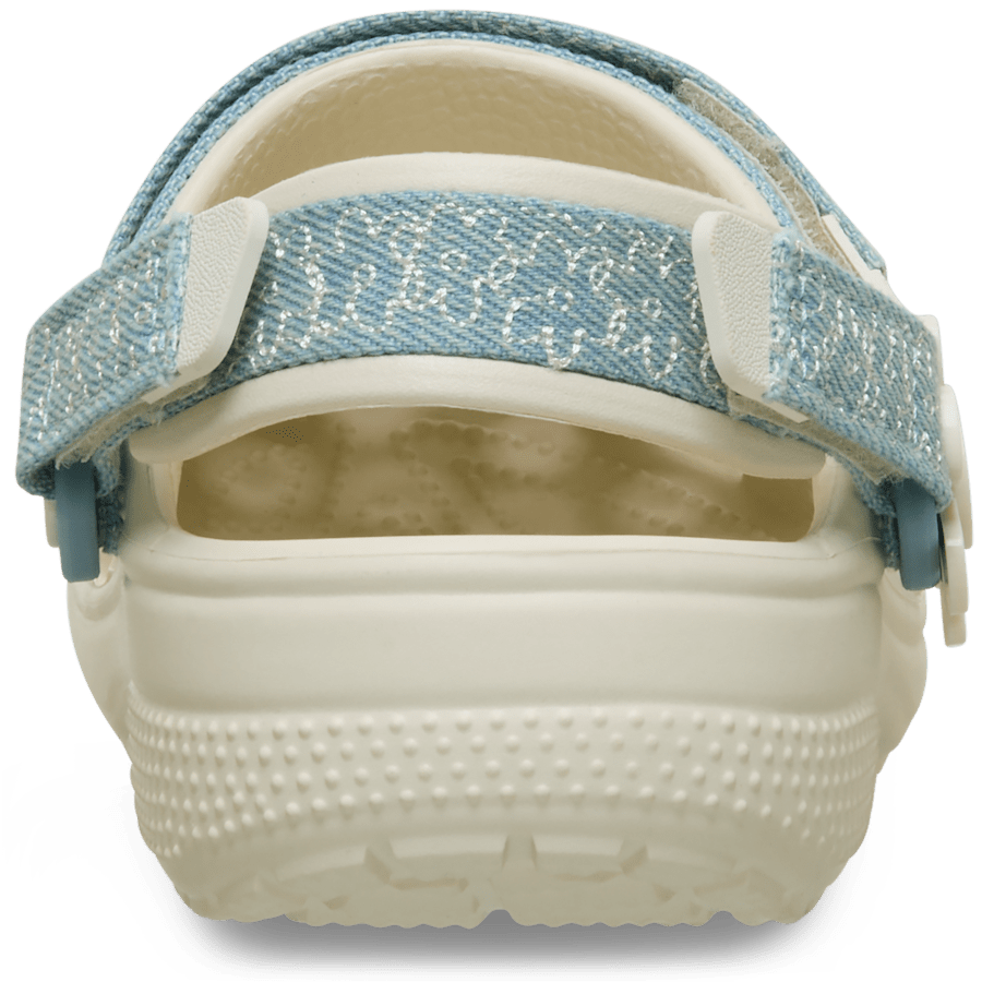 Kids’ Classic Denim Flower Adjustable Backstrap Clog Kids For Sale