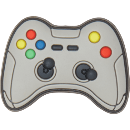 Grey Game Controller Jibbitz Shoe Charm - Crocs