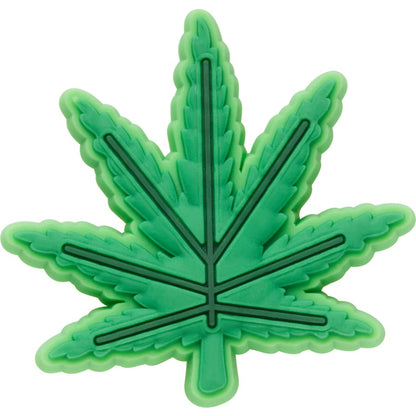 Hemp Leaf Jibbitz Shoe Charm - Crocs
