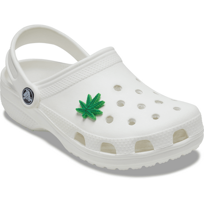 Hemp Leaf Jibbitz Shoe Charm - Crocs