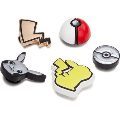 Elevated Pokemon 5 Pack Jibbitz Shoe Charm - Crocs
