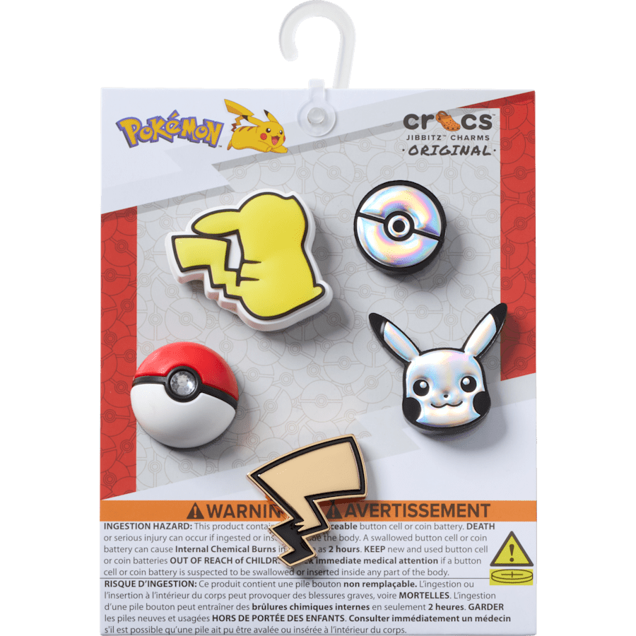 Elevated Pokemon 5 Pack Jibbitz Shoe Charm Women|Men|Kids|Jibbitz™ Charms Online