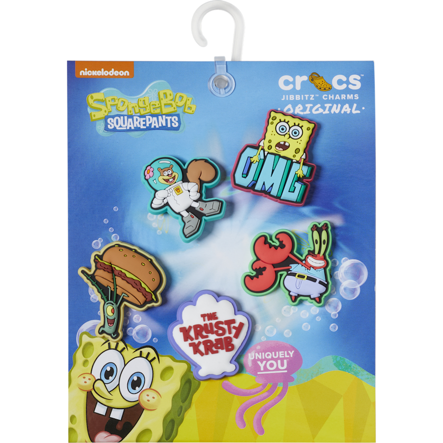SpongeBob 5 Pack Jibbitz™ charms Women|Men|Kids|Jibbitz™ Charms Sale