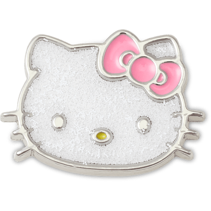 Hello Kitty Glitter Cat Jibbitz Shoe Charm - Crocs