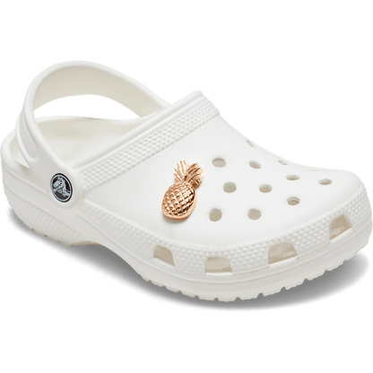 Gold Pineapple Jibbitz Shoe Charm - Crocs