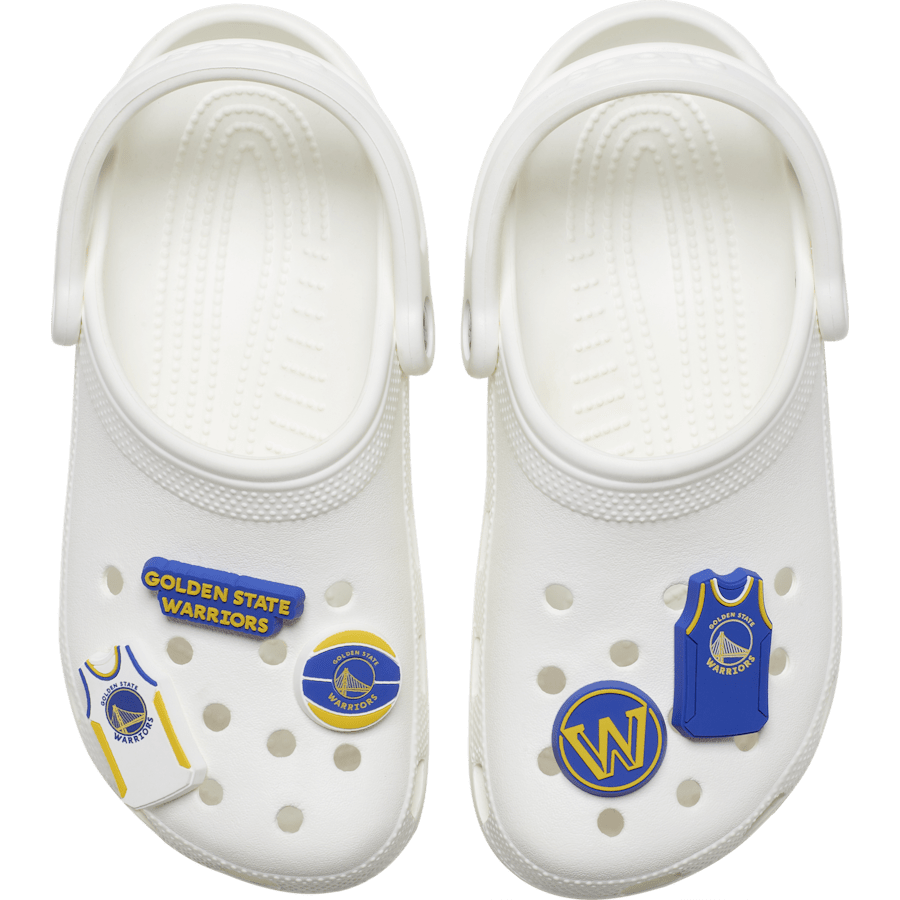 NBA Golden State Warriors 5 Pack Jibbitz™ charms Women|Men|Jibbitz™ Charms Sale