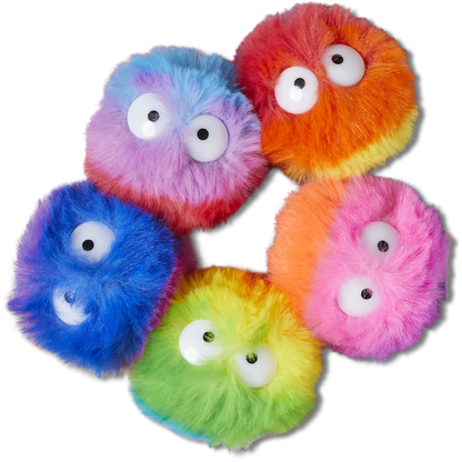 FuzzyPuffCharacters5Pack Jibbitz Shoe Charm - Crocs