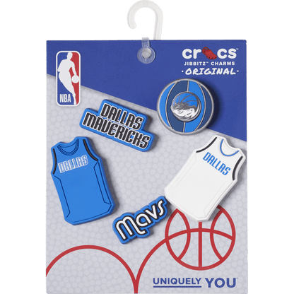 NBA Dallas Mavericks 5 Pack Jibbitz™ charms - Crocs