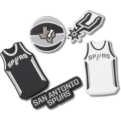 NBA San Antonio Spurs 5 Pack Jibbitz™ charms - Crocs