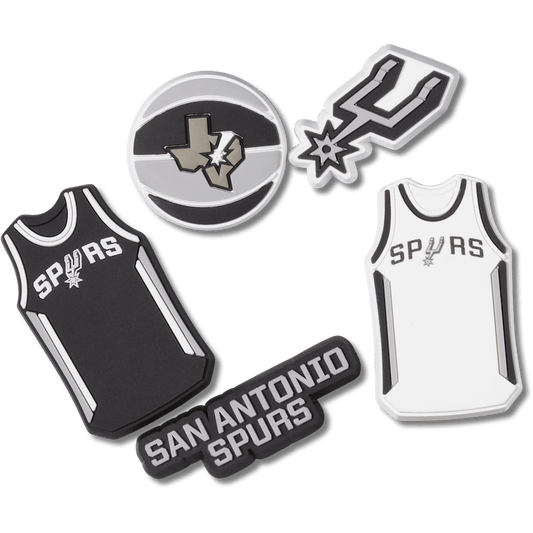 NBA San Antonio Spurs 5 Pack Jibbitz™ charms Women|Men|Jibbitz™ Charms Sale