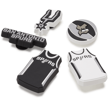 NBA San Antonio Spurs 5 Pack Jibbitz™ charms - Crocs