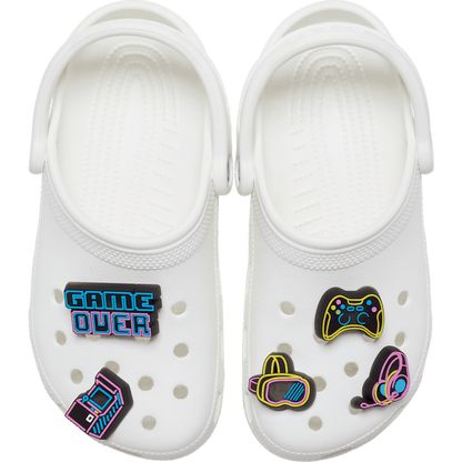 Lights Up Neon Gamer 5 Pack Jibbitz™ charms - Crocs