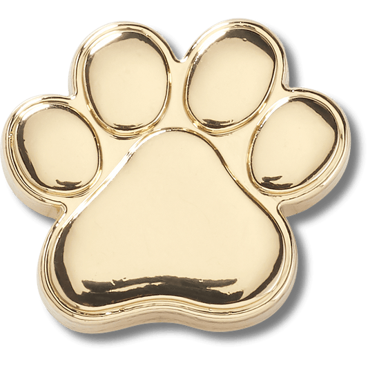 Gold Dog Paw Jibbitz™ charms Women|Men|Jibbitz™ Charms Outlet