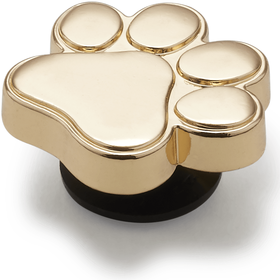 Gold Dog Paw Jibbitz™ charms Women|Men|Jibbitz™ Charms Outlet