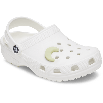 Glow In The Dark Crescent Moon Jibbitz™ charms - Crocs