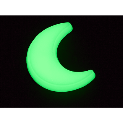Glow In The Dark Crescent Moon Jibbitz™ charms - Crocs