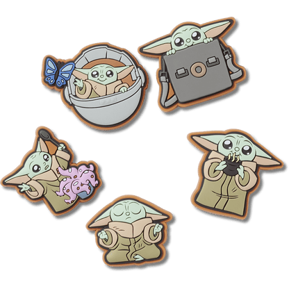 Grogu 5 Pack Jibbitz™ charms - Crocs