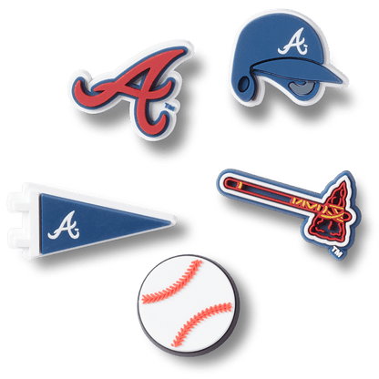 MLB Atlanta Braves 5 Pack Jibbitz™ charms - Crocs