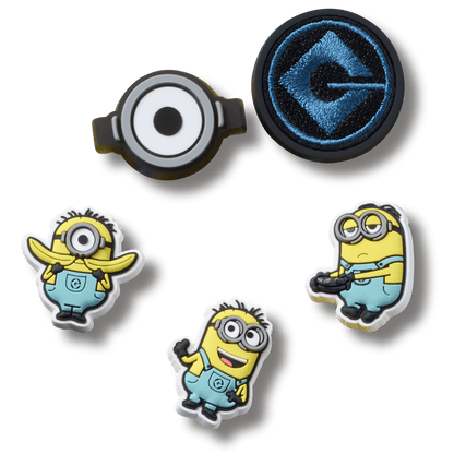 Minions 5 Pack Jibbitz™ charms - Crocs