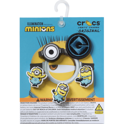 Minions 5 Pack Jibbitz™ charms - Crocs