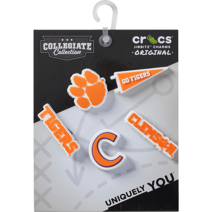 Clemson Univ 5 Pack Jibbitz™ charms - Crocs
