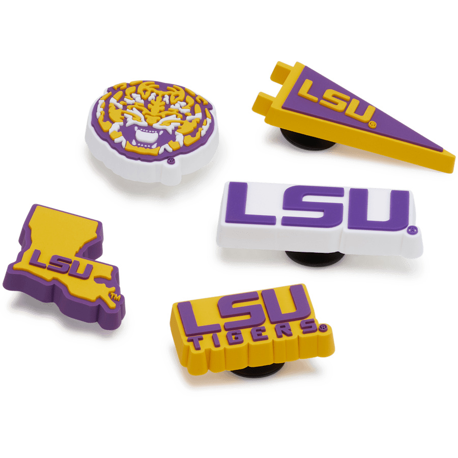 LSU 5 Pack Jibbitz™ charms Women|Men|Jibbitz™ Charms Sale