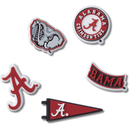 University of Alabama 5 Pack Jibbitz™ charms - Crocs