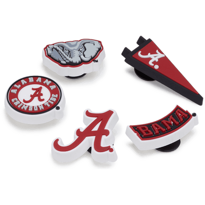 University of Alabama 5 Pack Jibbitz™ charms - Crocs