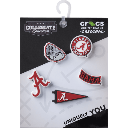 University of Alabama 5 Pack Jibbitz™ charms - Crocs