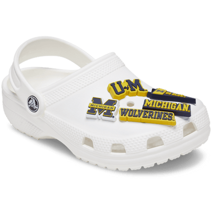 University of Michigan 5 Pack Jibbitz™ charms - Crocs