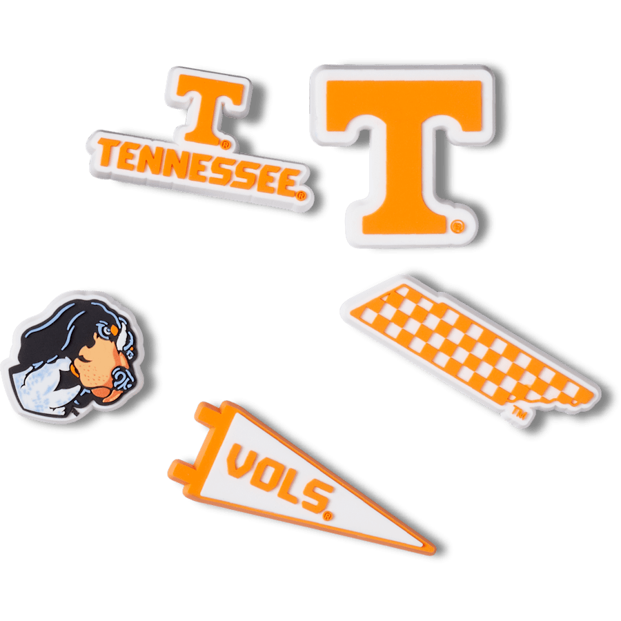 University of Tennessee 5 Pack Jibbitz™ charms Women|Men|Jibbitz™ Charms Outlet