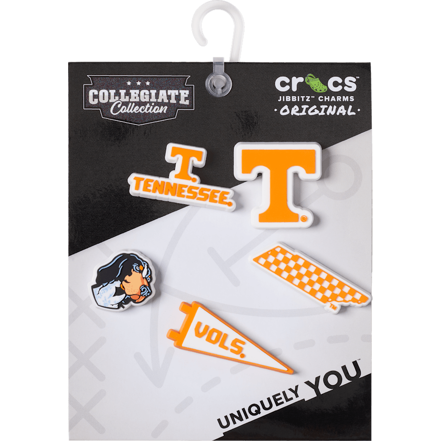 University of Tennessee 5 Pack Jibbitz™ charms Women|Men|Jibbitz™ Charms Outlet