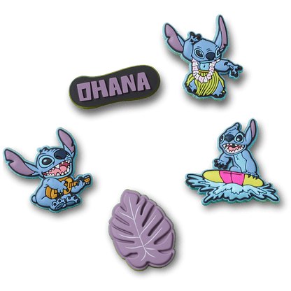 Stitch Tropical 5 Pack Jibbitz™ charms - Crocs