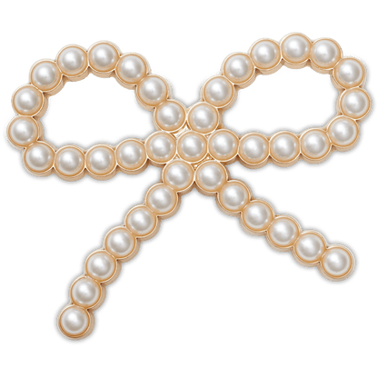 Pearl Bow Jibbitz™ charms - Crocs
