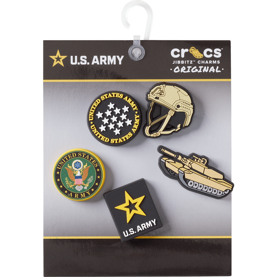 US Army 5 Pack 2 Jibbitz™ charms Women|Men|Kids|Jibbitz™ Charms Outlet