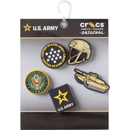 US Army 5 Pack 2 Jibbitz™ charms - Crocs