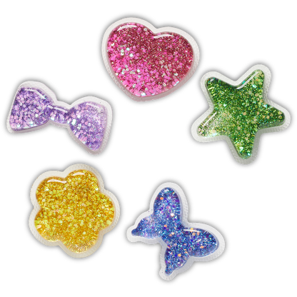 UV Changing Squish 5 Pack Jibbitz™ charms - Crocs